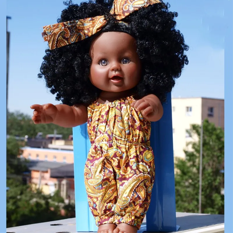 Lol куклы игрушки Bjd маленьких Возрожденный силикон комбинезон черный человек