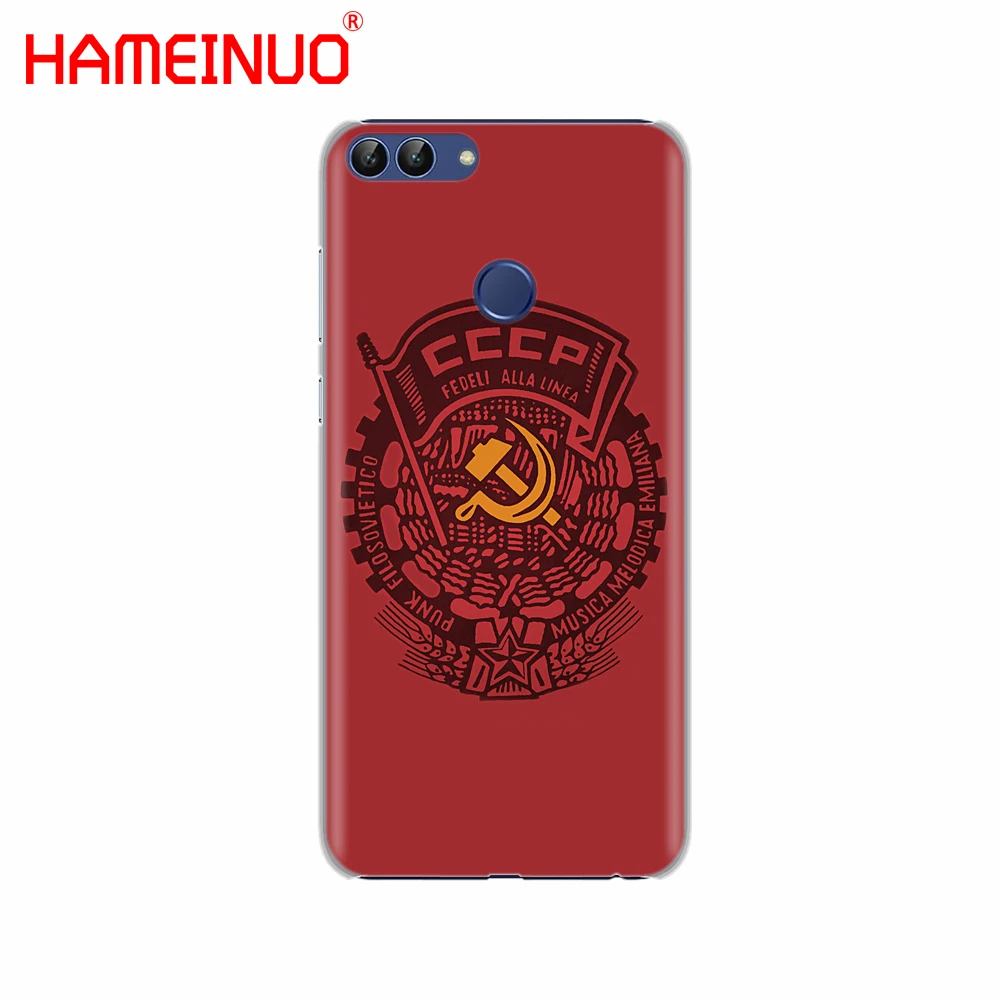 Чехол для сотового телефона с флагом Советского Союза гранжа huawei Honor 7C Y5 Y625 Y635 Y6 Y7