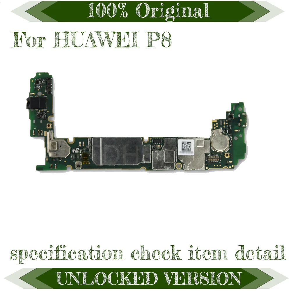 

Original Motherboard For HUAWEI P8 Motherboard With Chips,For HUAWEI P8 Mainboard With Android System Good working