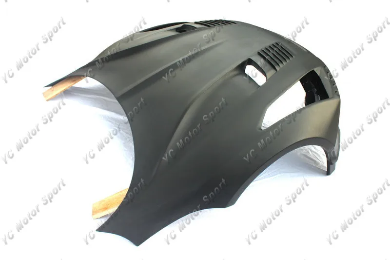 2008-2014 Nissan R35 GTR CBA DBA Bensopra Style Hood Bonnet & Front Bumper with LED FRP (11)