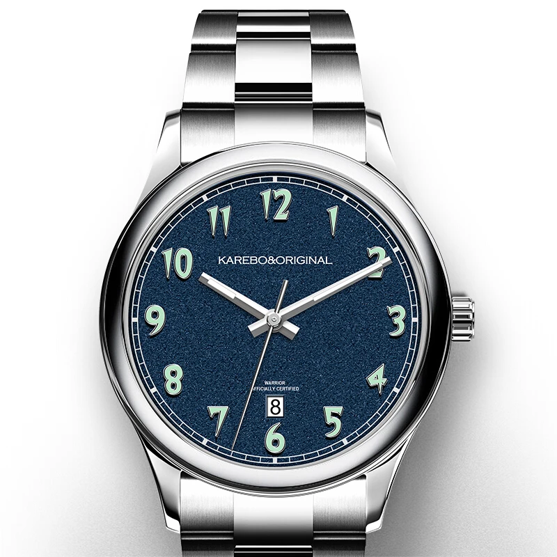 KAREBO Mens Automatic Self-Wind Mechanical Fashion Business Wristwatch Watch