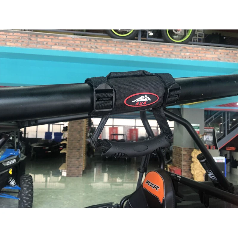 KEMiMOTO Moto Gear ATV UTV Roll Bar Grab Handle For Polaris QuadGear