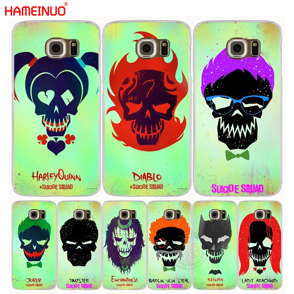 Чехол для мобильного телефона HAMEINUO Suicide Squad Joker Harley Quinn чехол Samsung Galaxy S7 edge PLUS S8 S6 S5 S4