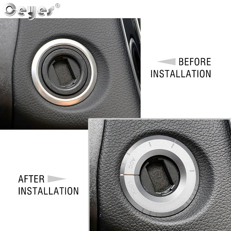 Car Start Engine Button Key Ring for MERCEDES (30)