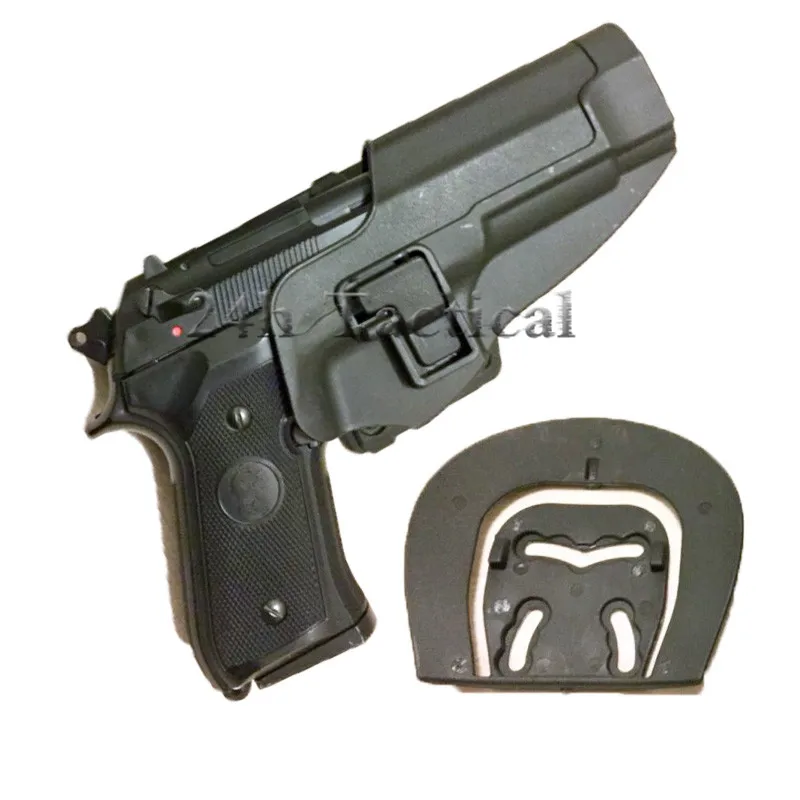Тактический военный ремень для правой руки пистолет кобура с поясным веслом ремень кобура охотничий Пистолет Аксессуары для Beretta M9 92 96