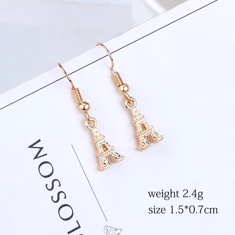 Lovely-3D-Paris-Eiffel-Tower-Earrings-For-Women-Fashion-Gold-Color-Drop-Dangle-Earings-Earring-Female (5)