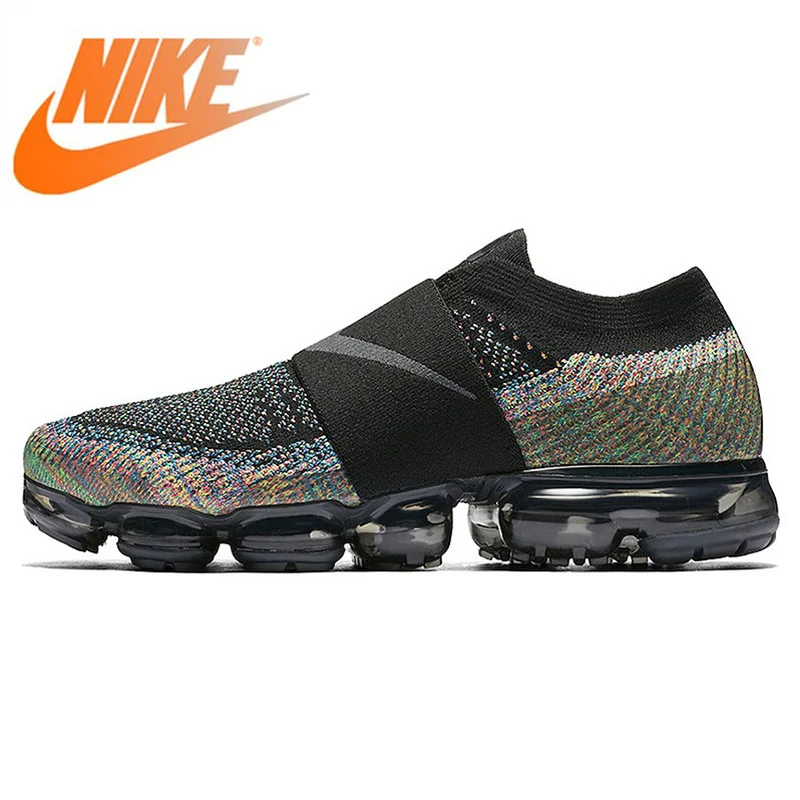 Original Authentic Nike Air VaporMax Moc Rainbow Pad Men's Running Shoes Outdoor Comfortable Lightweight Wear Designer AH3397 Original Authentic Nike Air VaporMax Moc Rainbow Pad Men's Running Shoes Outdoor Comfortable Lightweight Wear Designer AH3397