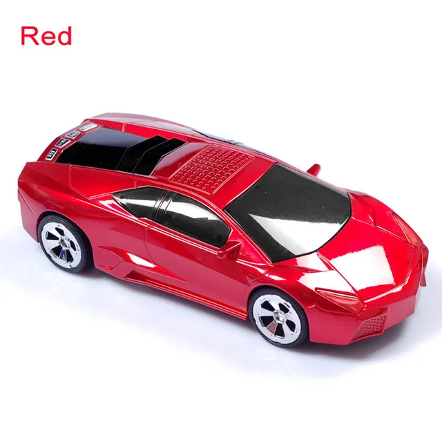 Bluetooth Car Shape Speaker USB TF FM Radio USB MP3 Music Player Stereo