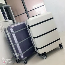 Новая мода 2" 24" 2" 29 дюймов алюминиевая рама чемоданы на колесиках Мужская Дорожная сумка для переноски школьников чемодан на колесиках с усиленным корпусом