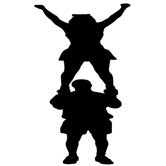 cheerleading cheer graphic car