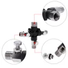 3-Way Airbrush Air Hose Splitter Manifold Airbrush Accessories Multi Use aerografo Airbrush Fittings 1/8