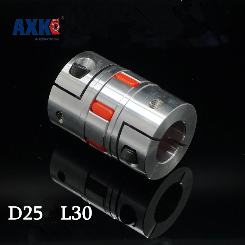 

3pcs Cnc Jaw Shaft Coupler Flexible Spider Plum Coupling D25 L30 4 5 6mm 6.35mm 7mm 8mm 9mm 9.525mm 10mm 12mm 12.7mm 1/2 3/8"