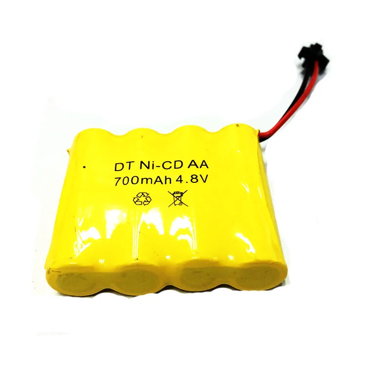 

RC Toys High Quality Rechargeable Battery 4.8V 700mAh For RC Car Remote Control Off-Road Vehicle 1:16 RC Car 1:18 Charging toys
