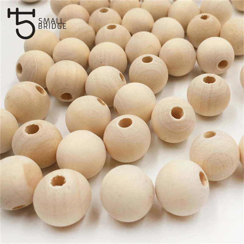 Unfinished Wooden Beads (7)