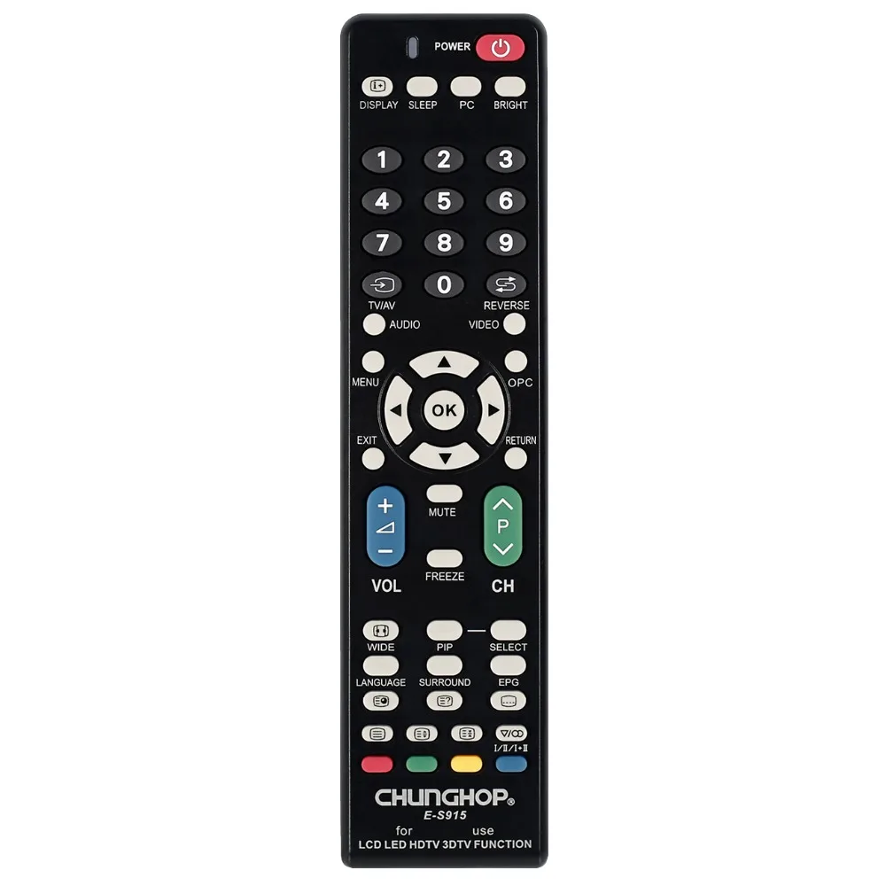 

Remote Control E-S915 For sharp Use LCD LED HDTV CHUNGHOP TV controller ga666wjsa ga921wjsa chunghop ga15wjsa