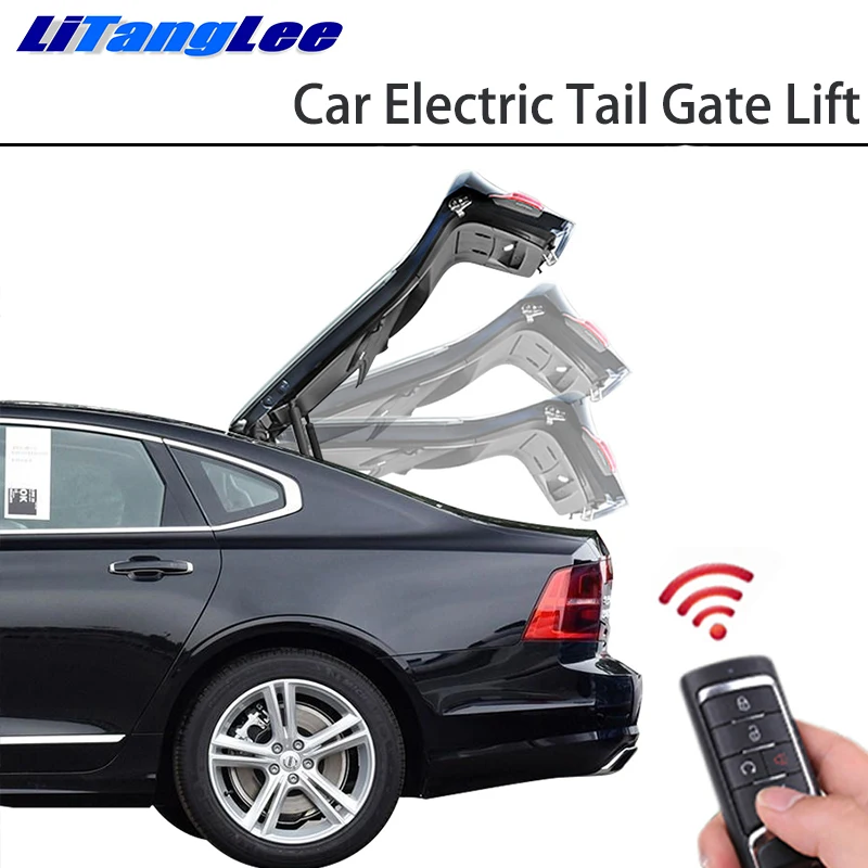 

LiTangLee Car Electric Tail Gate Lift Tailgate Assist System For BMW 5 Series F10 F11 F07 F18 2011~2017 Remote Control Lid