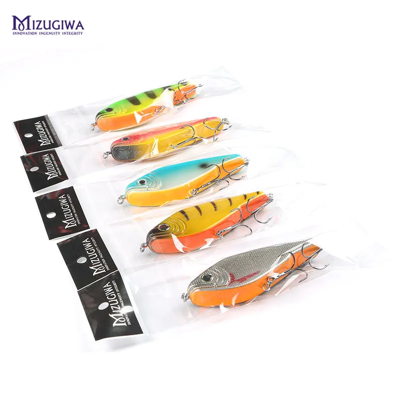 MIZUGIWA 5 шт. Zalt Musky Muskie редкий Джеркбейт + приманки для ловли щуки большой ВИБ Крючки