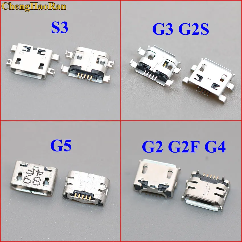 ChengHaoRan 3 шт. для JiaYu S3 G2 G4 G5 G3 G2S G2F USB порт зарядки разъем Micro универсальный с роговыми
