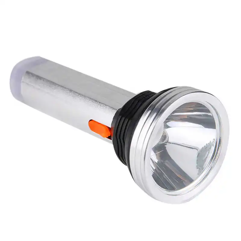 3W Very Bright Large Flashlight Multi-function Digital LED Spotlight led flashlight rechargeable laser pointer #4S19 (10)