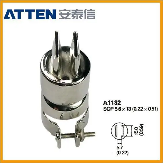 

ATTEN A1132 5.6mm x 13mm SOP Nozzle for Hot Air Guns