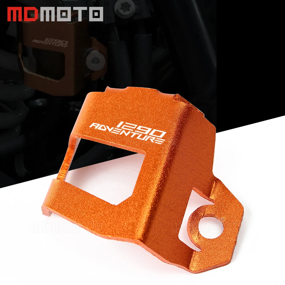 Motorcycle Accessories orange Rear Brake Fluid Reservoir Guard