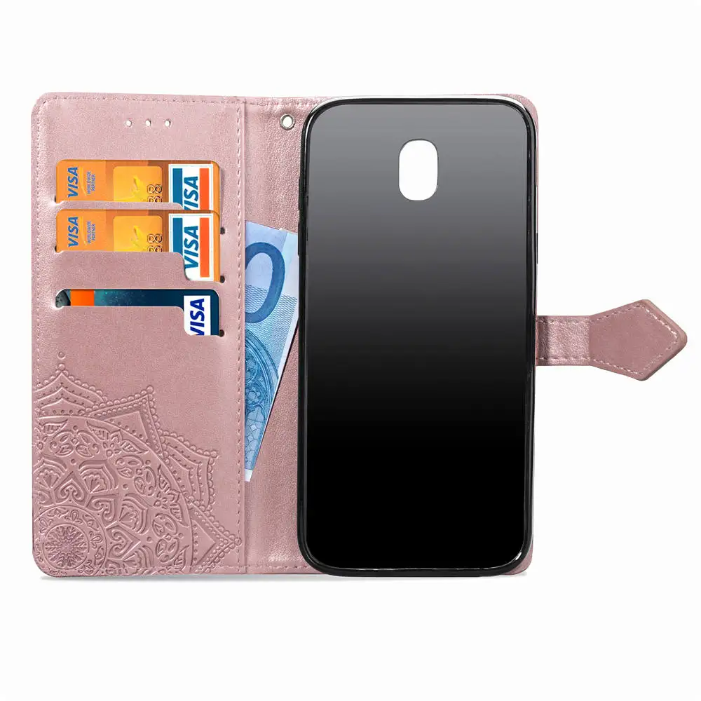 360 чехол-раскладушка кожаный бумажник чехол для телефона для samsung Galaxy J7 J5 J3 Pro SM J730F J530F J330F J 7 5 3 SM-J530F SM-J730F ЕС