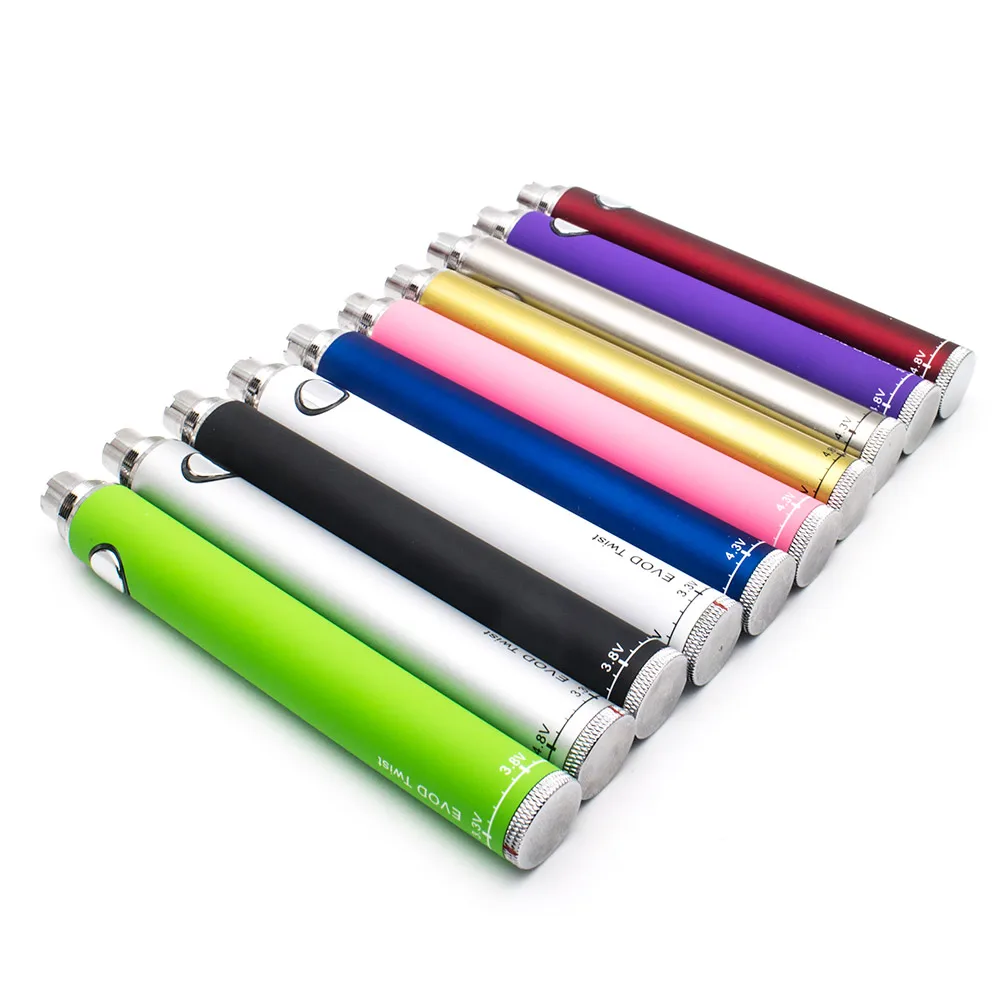 Electronic-Cigarette-Colorful-Starter-Kit-EVOD-Twist-3-3V-built-in-650mah-900mah-1300mah-Battery-Compatible (1)