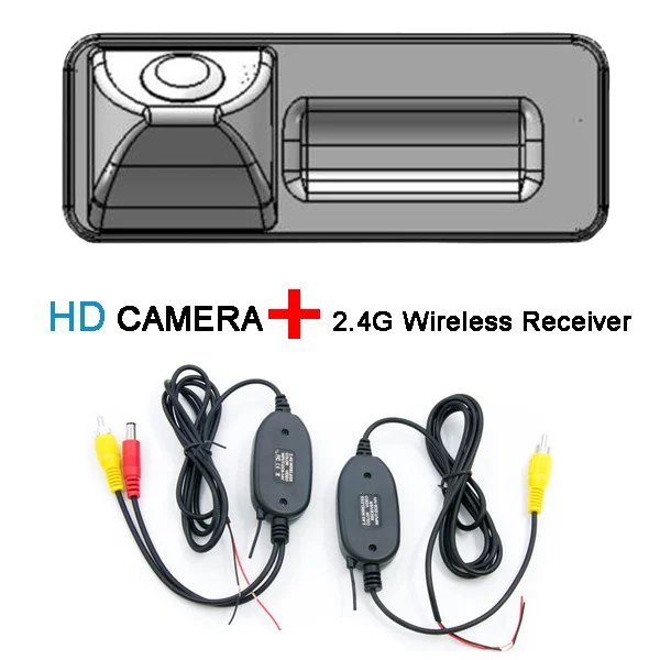 CCD камера заднего вида для BMW X6 E71 E72 BMW X5 E53 E70 BMW X3 E83 водонепроницаемый NTSC PAL(опционально) беспроводной экран
