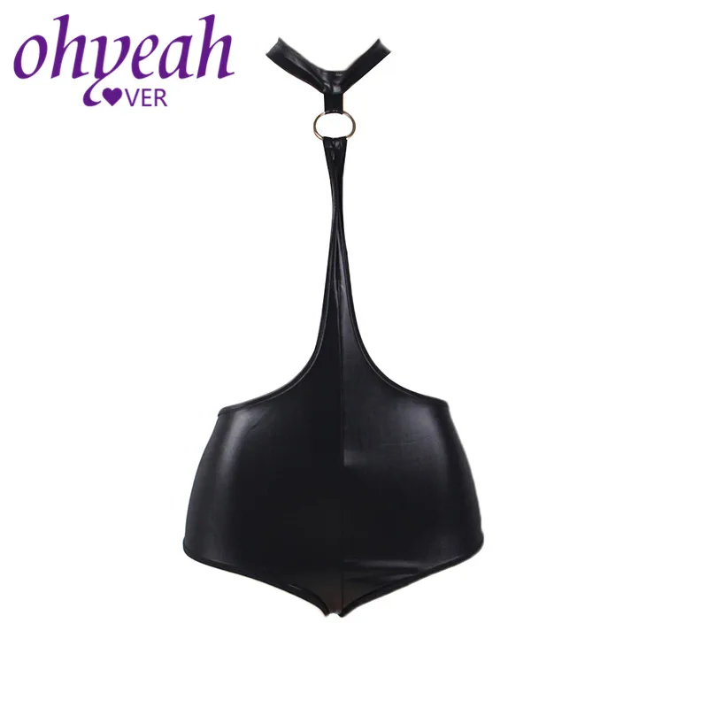 Ohyeahlover Open Hot Sexy Erotic Suit Teddy Lingerie One Piece Leather Open Cup Choker Neck Body Erotic With Zipper RM80600 Ohyeahlover Open Hot Sexy Erotic Suit Teddy Lingerie One Piece Leather Open Cup Choker Neck Body Erotic With Zipper RM80600