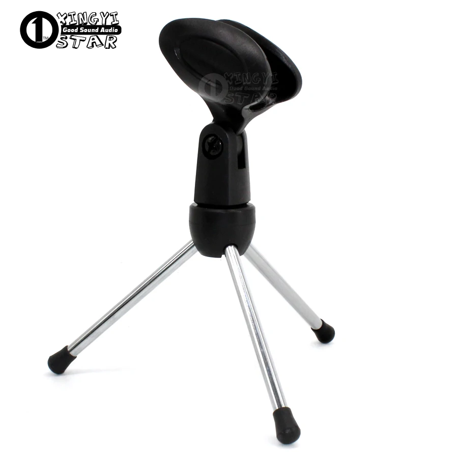 

Desktop Tripod Recording Microphone Stand Holder Mount Boom Mic Clip Mike Clamp For Heil Sound Handi Mic Pro Plus PR 35 22 20 UT