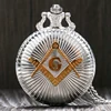 Hot Sale Pocket-Watch Masonic Fob Necklace Chain-Free Cool Golden Silver Quartz with Theme-Alloy Q53EXxAX