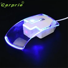 CARPRIE игровая мышь эргономичная 1600 dpi Оптическая USB светодиодный проводная мышь для ПК ноутбук Jan18 заводская цена