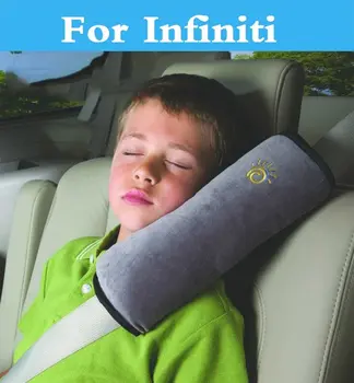 

Car Pillow Auto Baby Child Safetybelt Shoulder Protection For Infiniti Q70 QX QX50 QX60 QX70 QX80 EX FX G JX M Q Q30 Q40 Q50 Q60