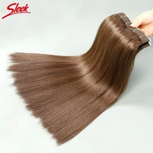 Sleek 18-25-Year-Old Girl With Healthy Hair 6# Straight Brazilian 113g/Pcs Brazilian Virgin Hair Very Soft & Thick End 3pcs/Lot