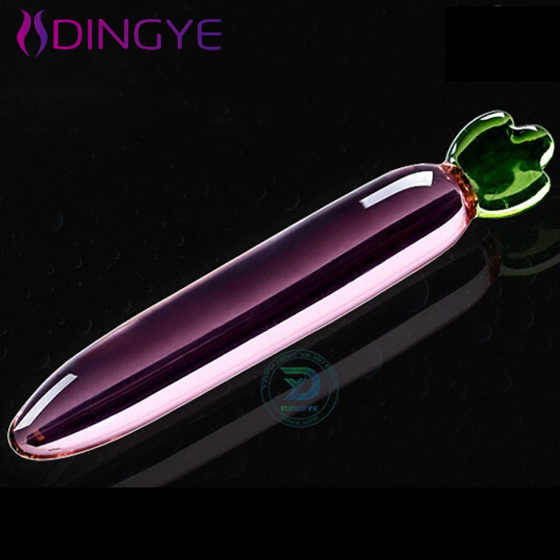 Dingye Large Pink Glass Dildo Sex Toys-In Dildos From -1083