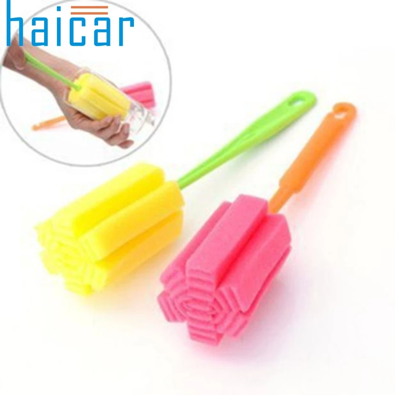 

Haicar Top Grand Kitchen Cleaning Tool Sponge Brush For Wineglass Bottle Coffe Tea Glass Cup Mug Free/Drop Shipping