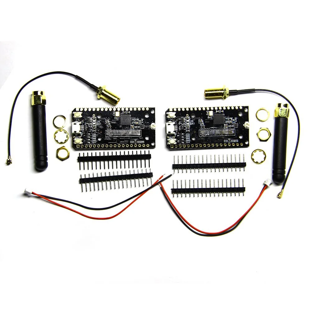 LILYGO®2 шт./лот TTGO LoRa SX1276 ESP32 868 / 915 МГц Bluetooth Wi-Fi Интернет-антенна Lora макетная плата |