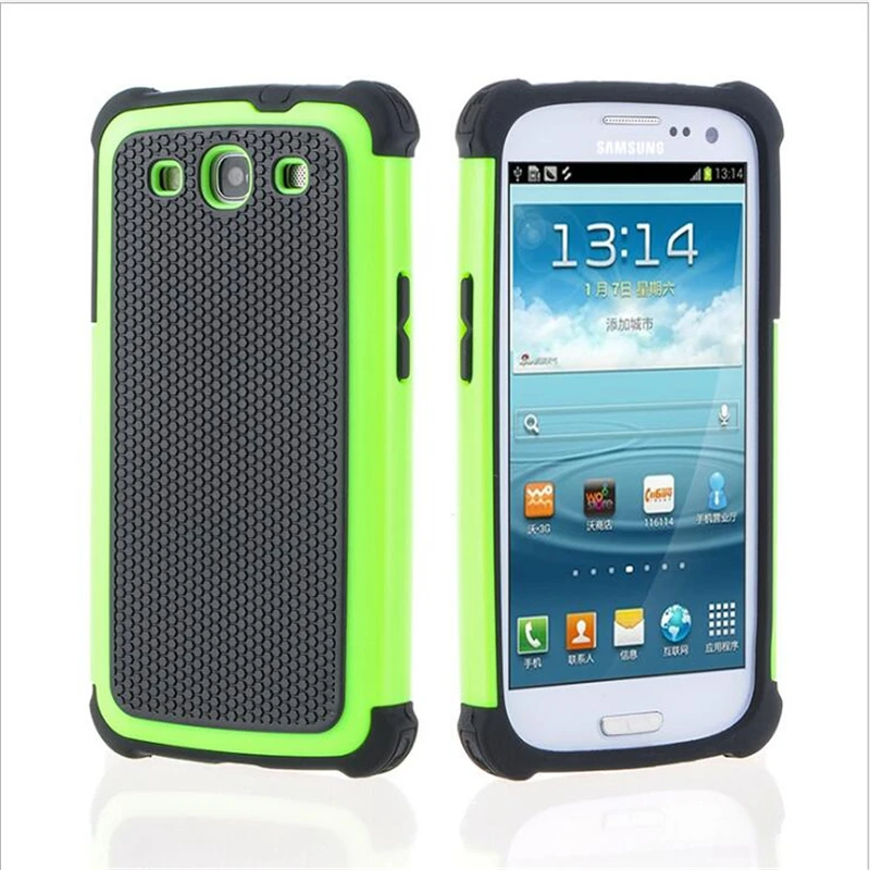 Funda de plástico híbrida de de bola, cubierta de silicona para Samsung S3 i9300, cubierta a prueba de golpes|cover for samsung galaxy|cover for samsungfor samsung galaxy - AliExpress