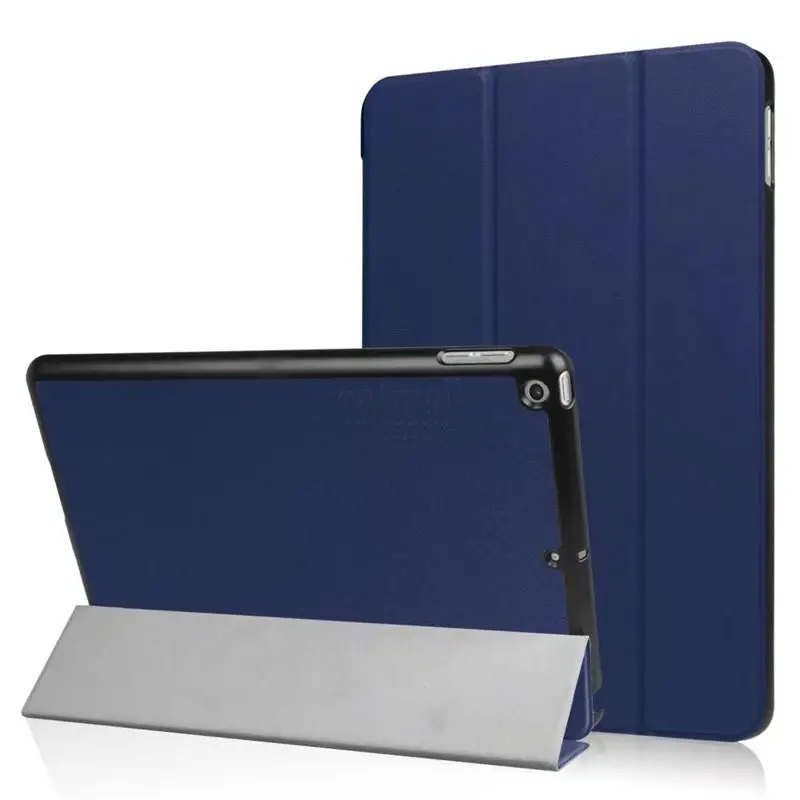 

New Premium Magnetic Smart Cover for iPad 2018 Case For iPad 2017 9.7 inch Leather Case Tablet Stand Auto Sleep Trifold Fundas