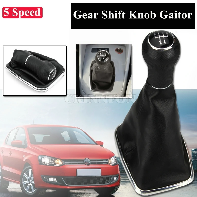 

DHL 100 PCS 5-Speed Shift Knob Shifter Gear Gaitor Boot for VW Mk4 Golf / GTI / R32 1999-2005 5 Speed