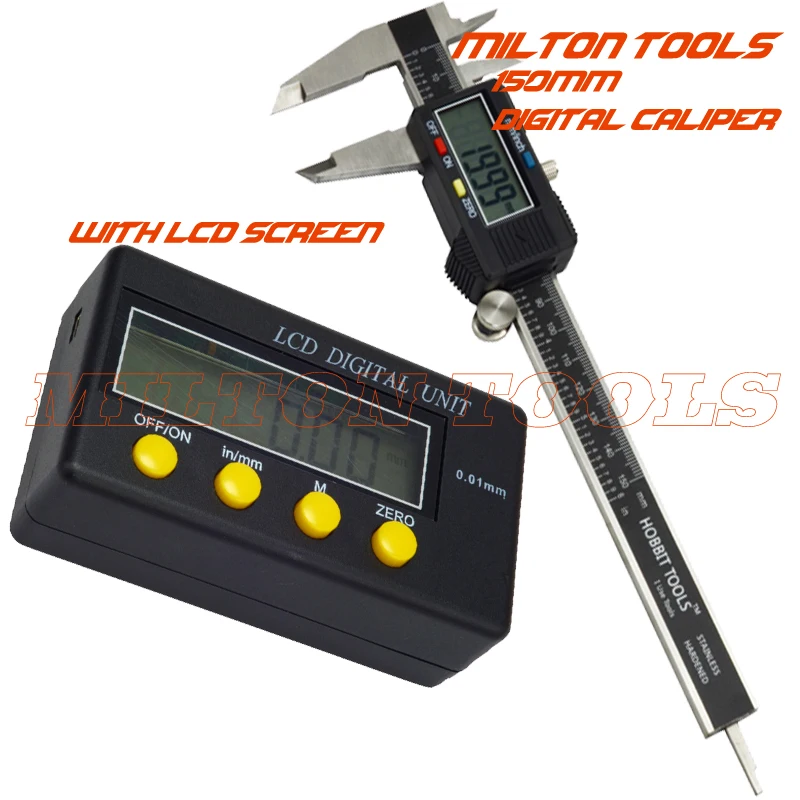 Buy High quality 0 150MM 6inch digital vernier caliper