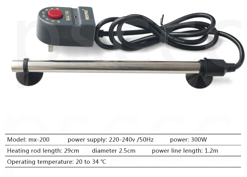 WEIPRO MX-300 MX-500 MX-1000 управления передачей аквариумных резервуарах нагревательный стержень адвокатское сословие нержавеющей стали автоматический термостат