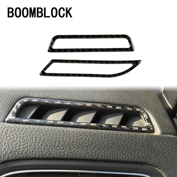 

Car-styling For Volkswagen VW Golf 7 GTI R GTE GTD MK7 2013-2017 Dashboard Vent Outlet Carbon Fiber Trim Stickers Accessories