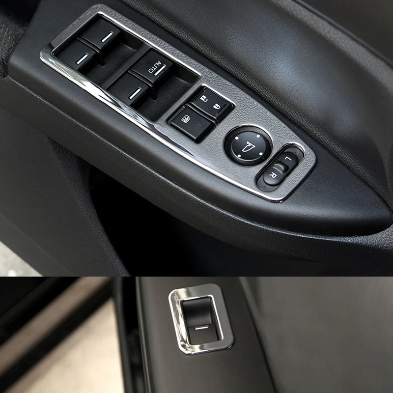 For Honda Accord 2014 2015 Abs Chrome Car Interior Door Armrest