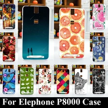 For Elephone P8000 (2015 edition ) Android 5.1Version tpu Soft Plastic Mobile Phone Cover Case DIY Cellphone Bag Shell