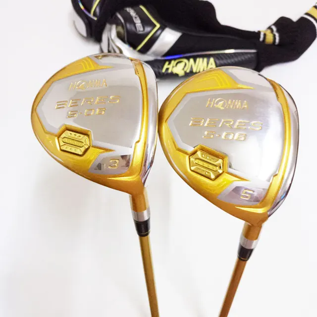 New mens HONMA S 06 4 star Golf fairway wood 3/15 5/18 Golf clubs Graphite Golf shaft R or S SR ...