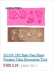 M1397 DIY Ribbon Silicone Mold Bow mould cake dessert Decorating tool fondant chocolate Clay craft Resin bakeware