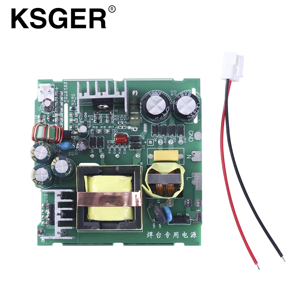 KSGER STM32 STC OLED 96 Вт 4.5A T12 DIY Электрический фена паяльная станция Электропитание T12