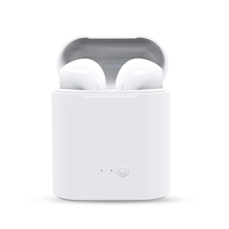 

Hot Sell i7s TWS Mini Wireless Bluetooth Earphone Stereo Earbud Headset With Charging Box Mic For All Smart phone