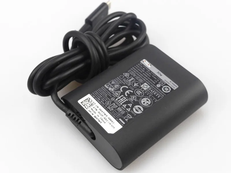 Подлинная 20 в/2A/2.25A 45 Вт тип-c USB-C AC Ноутбук Ac адаптер питания для Dell широта 11 5175 5179 XPS 12 9250 7275 13 7370